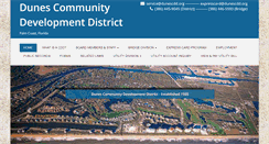 Desktop Screenshot of dunescdd.org